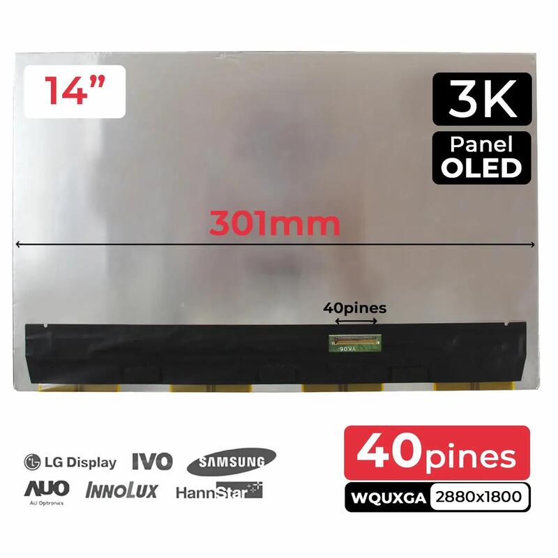Pantalla Oled De 14" Para Portátil Hp 14 Eh0004ns Atna40yk06 002