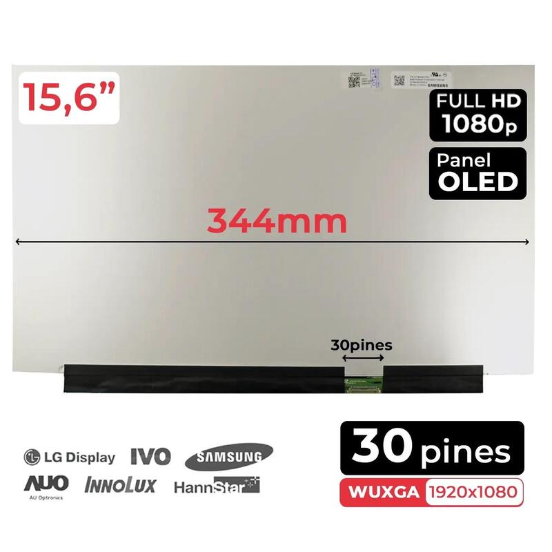 Pantalla Oled De 15.6" Para Portátil Asus Vivobook 15 Oled E1504 30 Pines Fhd