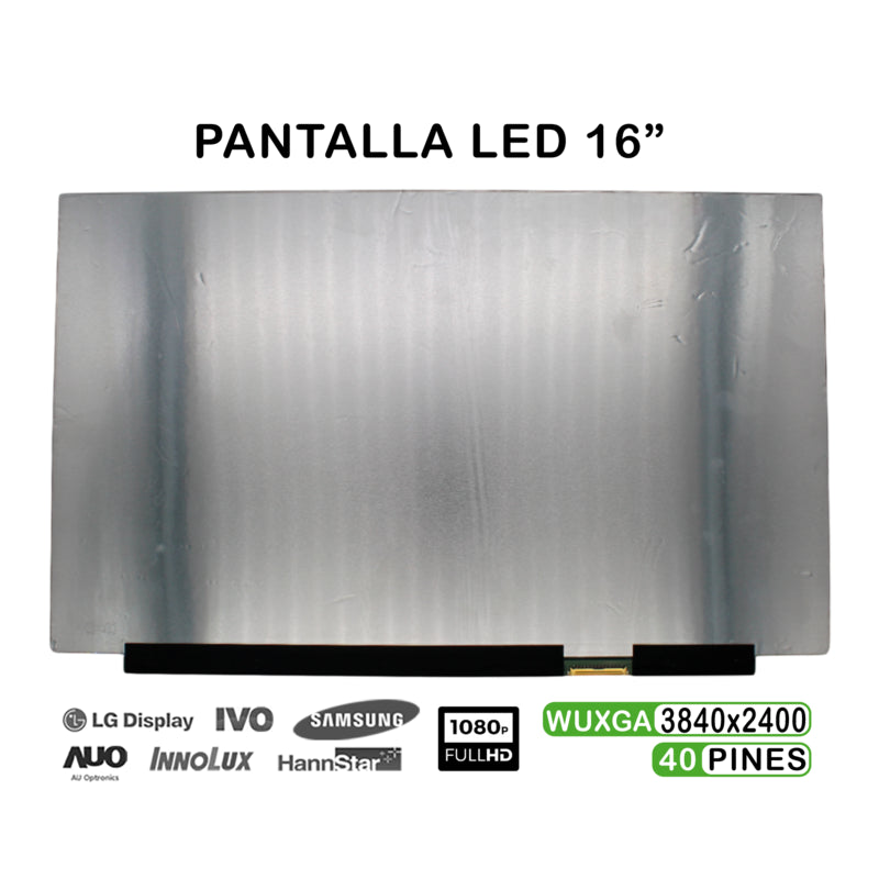 Pantalla Oled De 16" Wquxga Samsung Atna60yv02 0 40 Pin