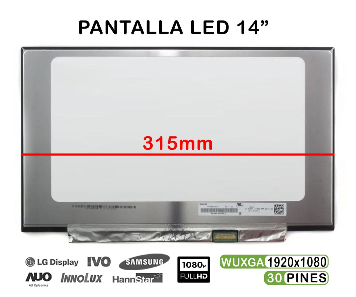 Pantalla Para Portátil Asus Pro B9440 B9440Fa B9440U B9440Ua B9440Uam B9440Uar B9440Uav