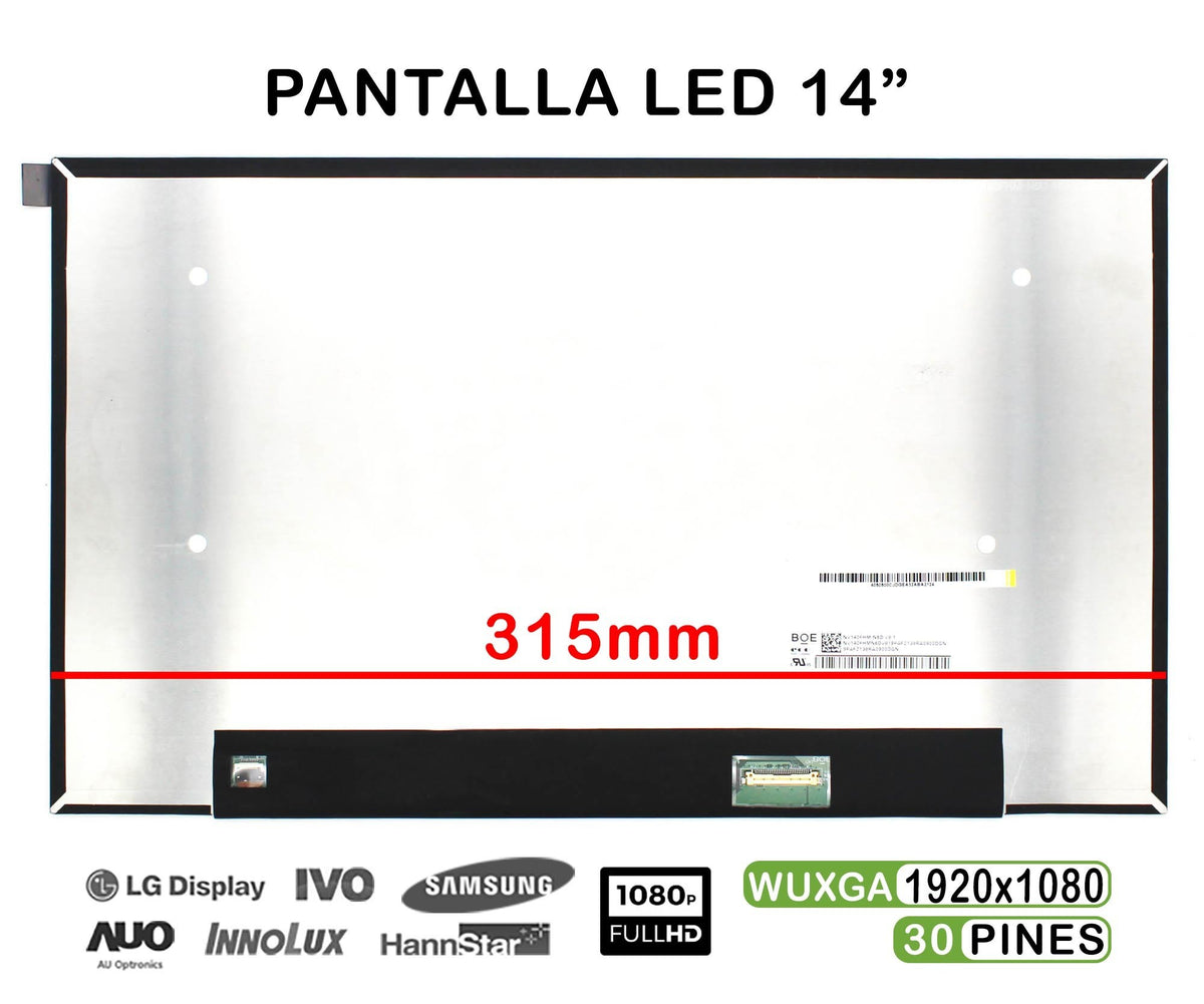 Pantalla Para Portátil Asus Zenbook Q407 Q407I Q407Iq Series