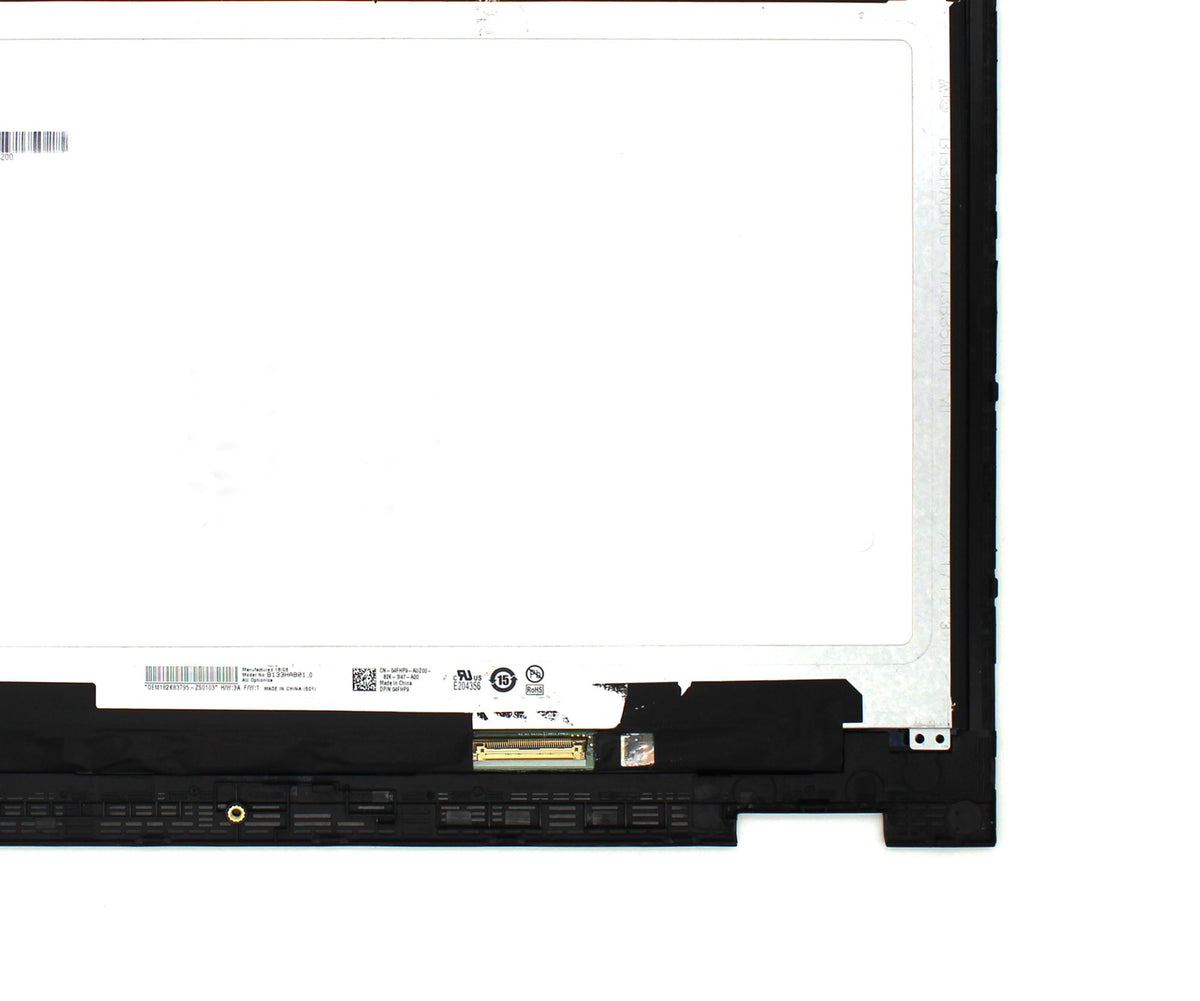 Pantalla Táctil Led De 13.3" Para Portátil Dell Inspiron 13 5368 5378 5379 Con Marco