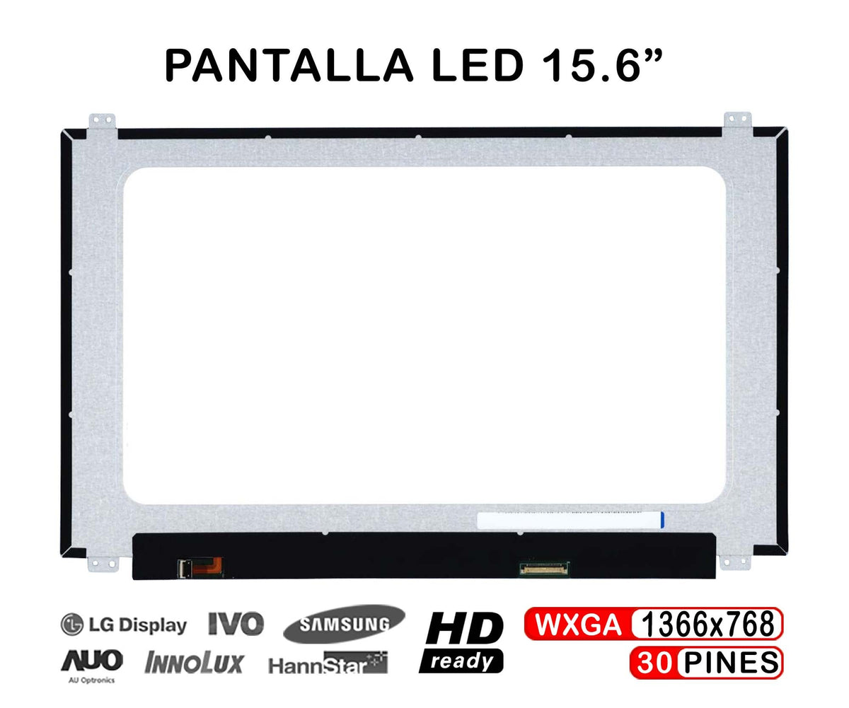 Pantalla Led De 15.6" Para Portátil Lenovo Nt156Whm-N45 V8.0 5D10M42874