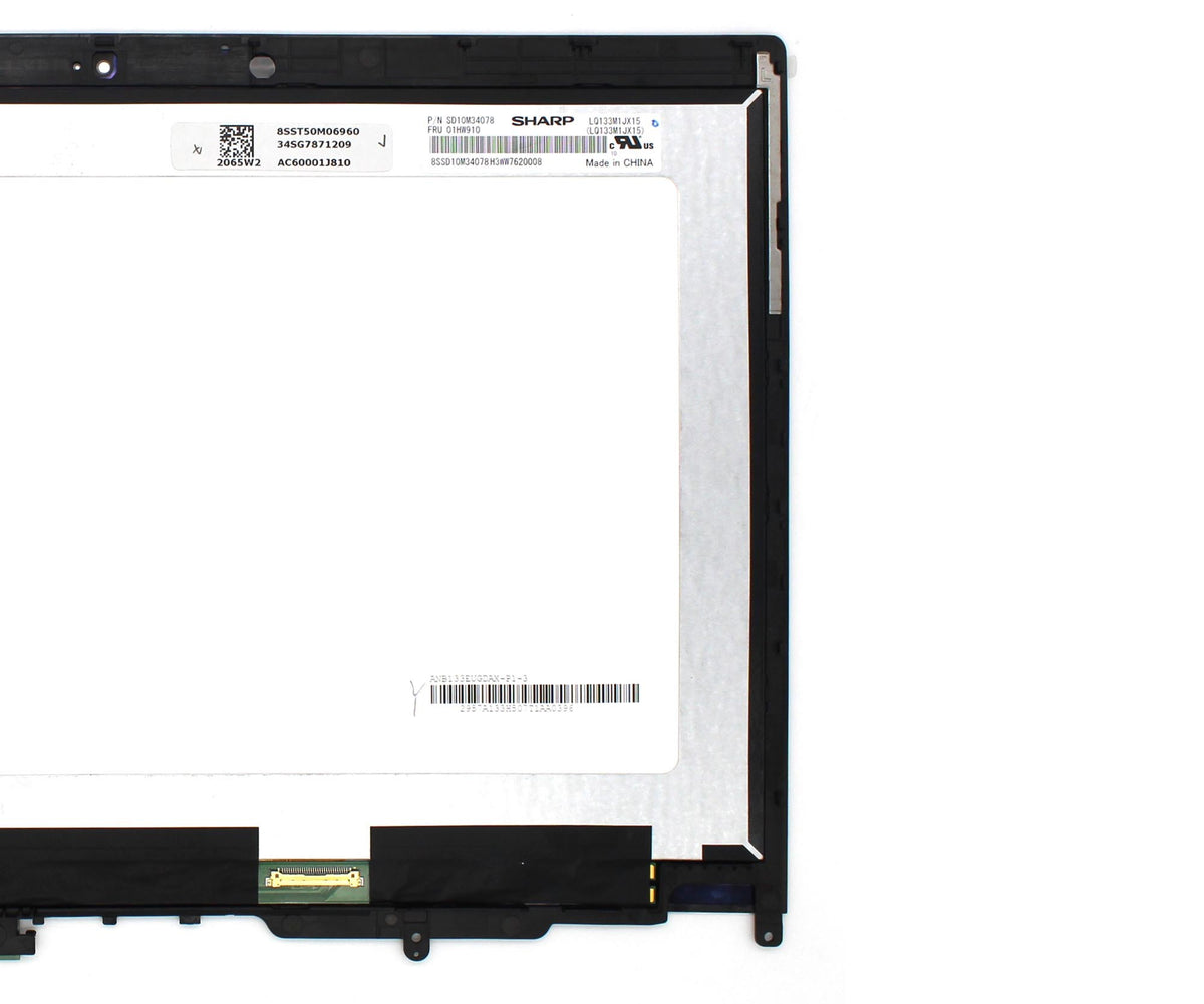 Pantalla Con Táctil De 13.3" Para Portátil Lenovo Thinkpad X380 Yoga 20Lh
