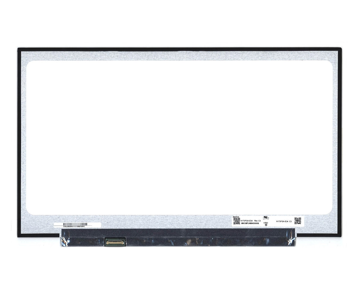 Pantalla Led De 17.3" Para Portátil N173Fga-E34 Rev.C2 N173Fga-E34 Rev.C3