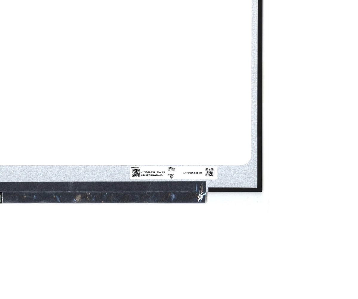 Pantalla Led De 17.3" Para Portátil N173Fga-E34 Rev.C2 N173Fga-E34 Rev.C3