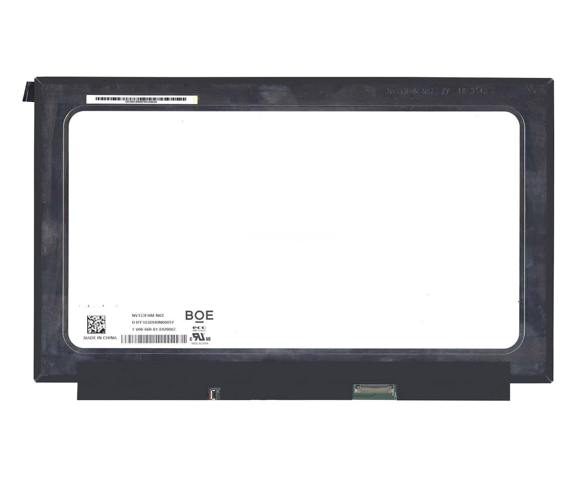 Pantalla Led De 13.3" Para Portátil Nv133Fhm-N62