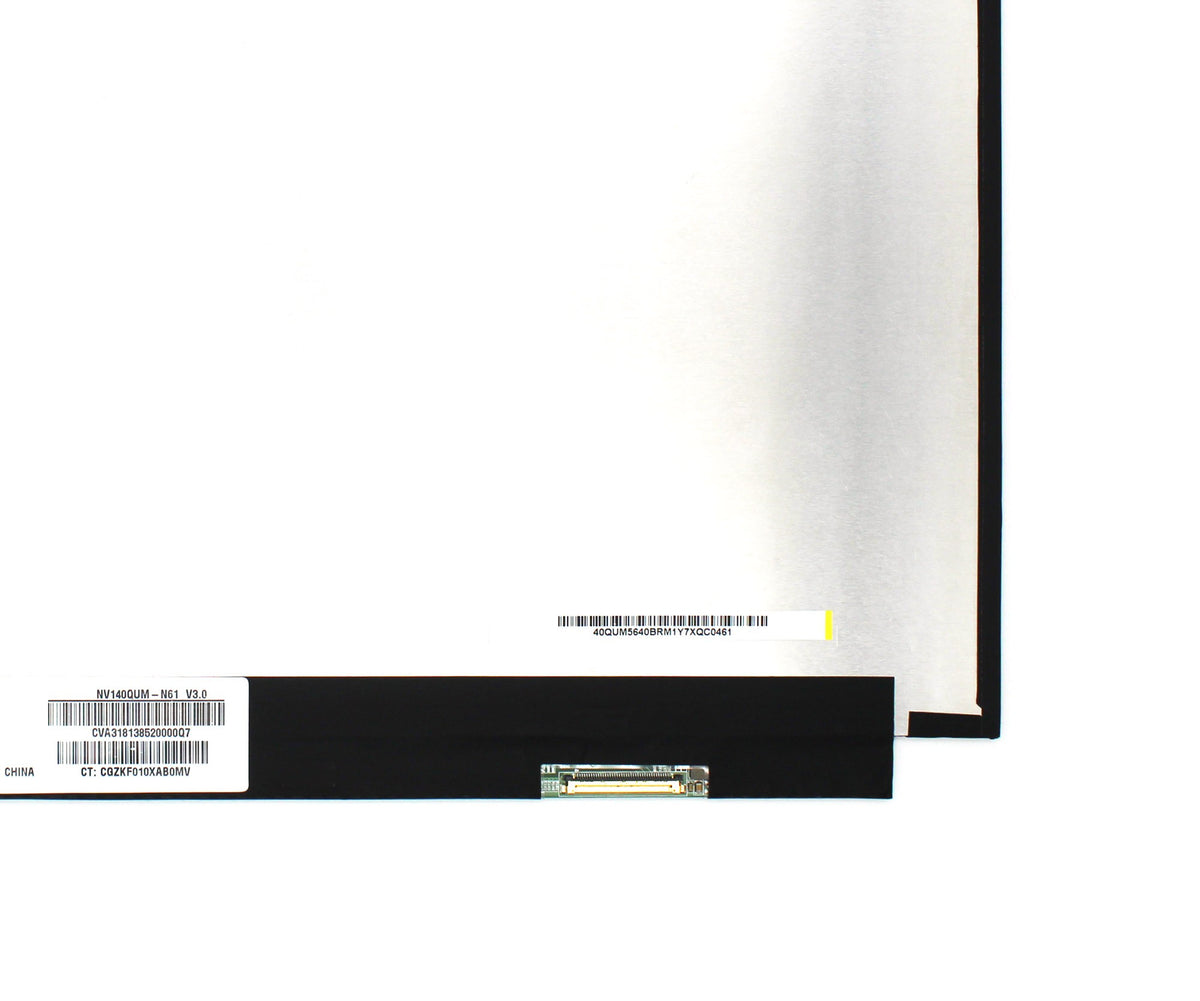 Pantalla Led De 14" Para Portátil Nv140Qum-N61 40 Pines 4K