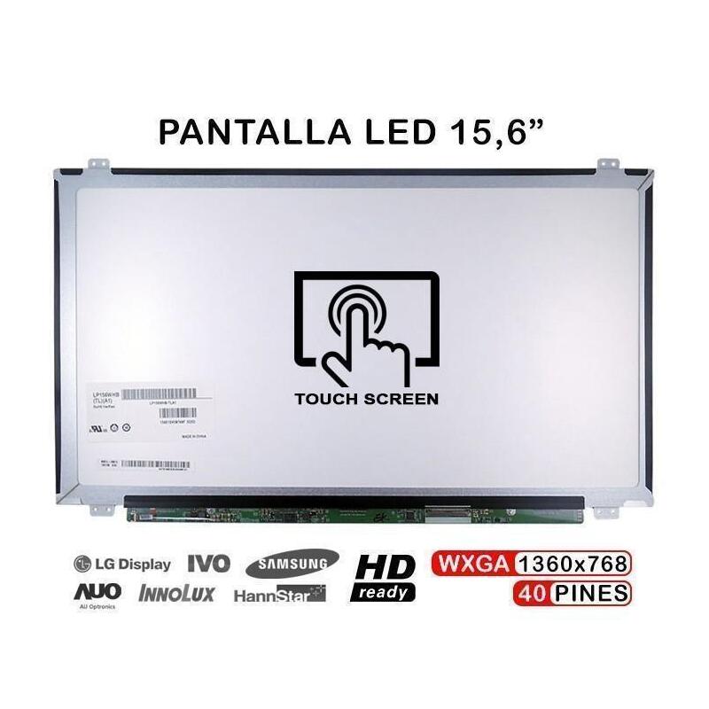 Pantalla Táctil Para Portátil B156xtk01.0 15.6" 40 Pines