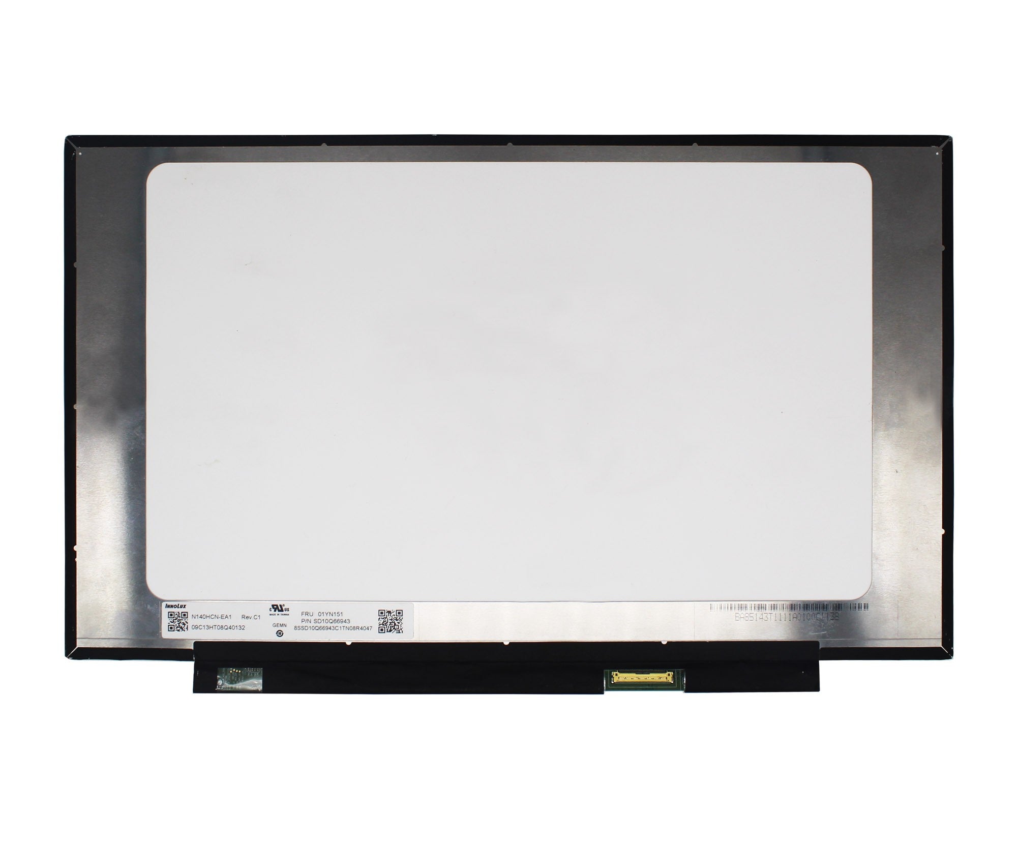 Pantalla Led Táctil De 14" Para Portátil N140Hcn-Ea1 Rev.C1 01Yn151 Fhd 40Pines 315Mm