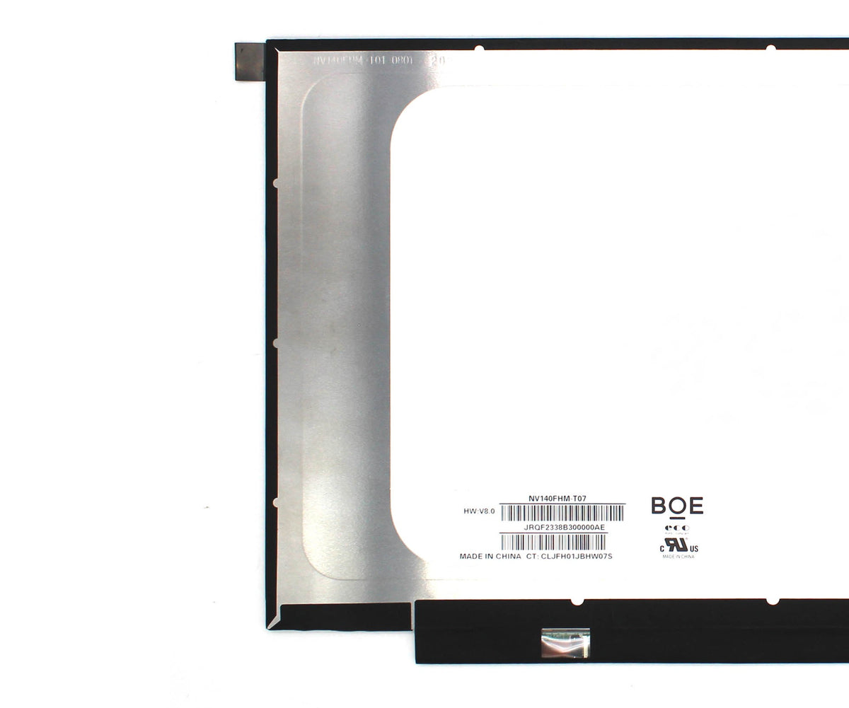 Pantalla Led Táctil De 14" Para Portátil Nv140Fhm-T07 Hw:V8.0 40 Pin Ips