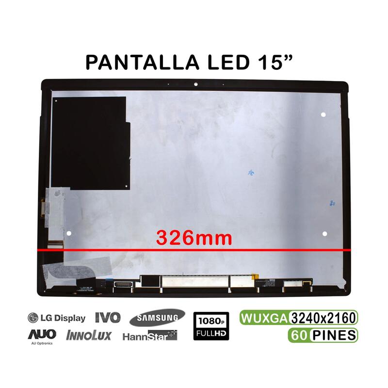 Pantalla Táctil Retina De 15" Microsoft Surface Book 2 Lp150qd1 Spa1 60 Pin