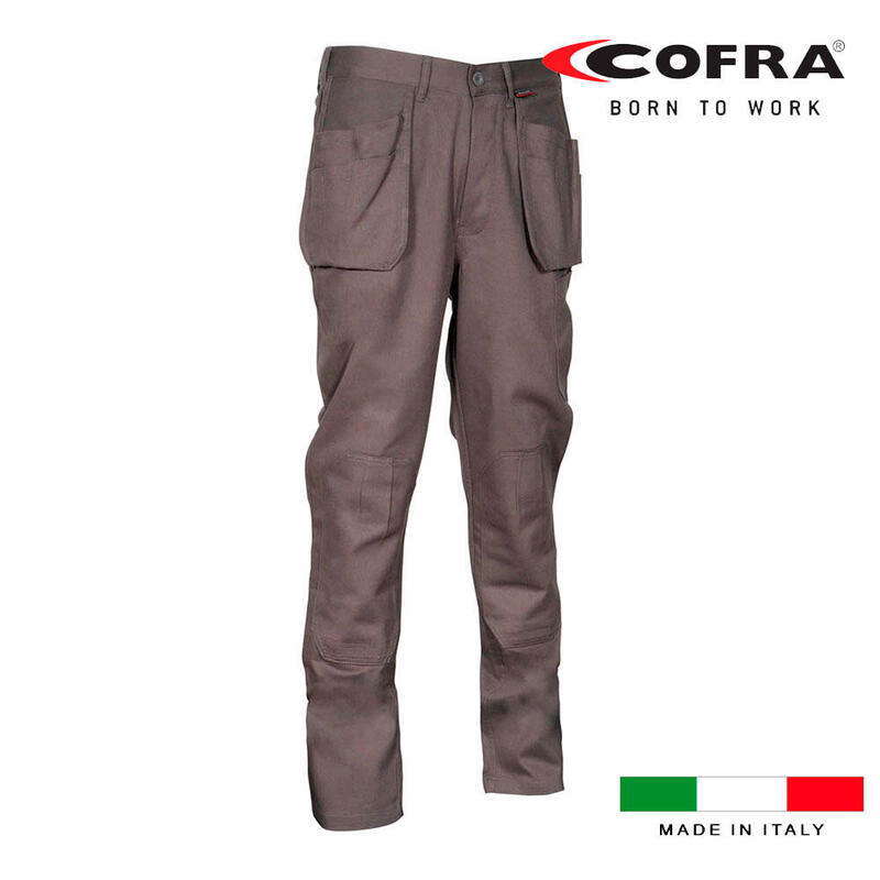 Pantalón De Trabajo Zimbabwe Antracita Talla Xxxl T56 Cofra