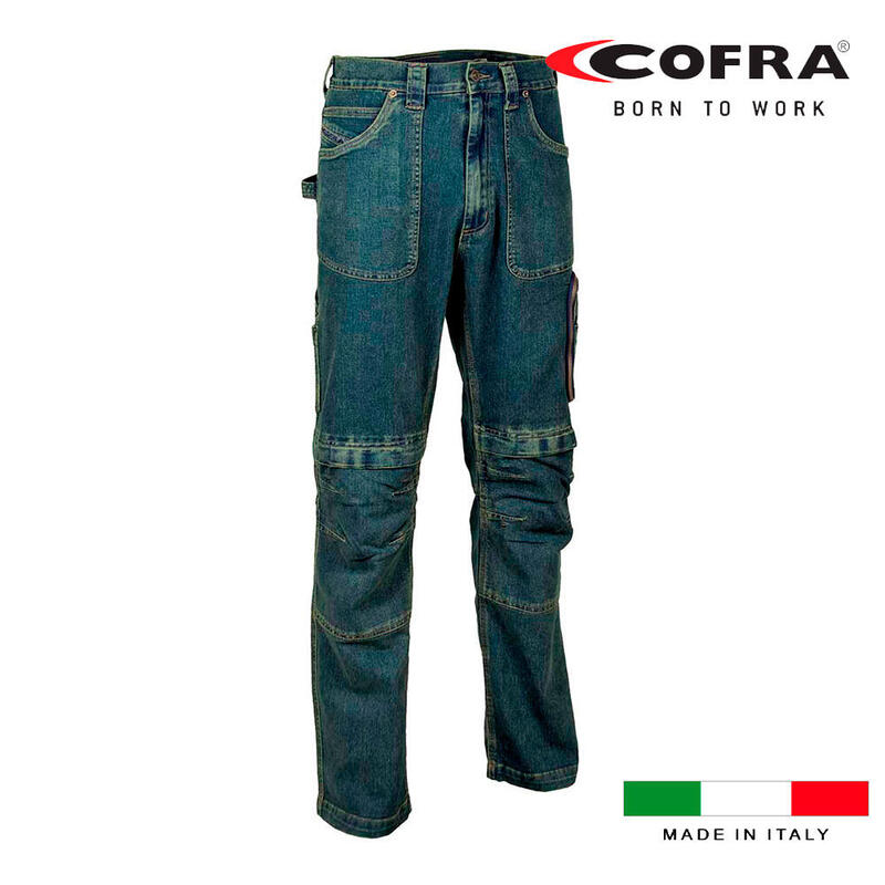 Pantalon Dortmund Azul Marino Cofra Talla 38
