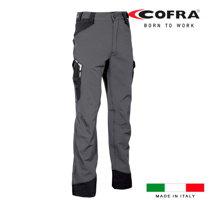 Pantalon Hagfors Gris Oscuro Negro Cofra Talla 46