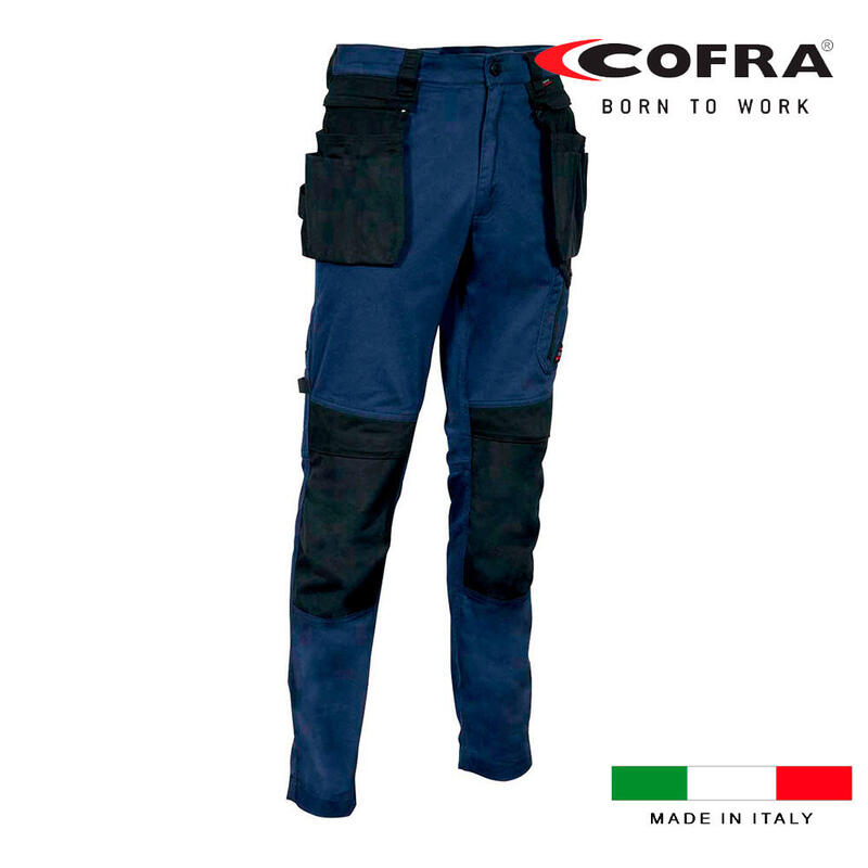 Pantalon Kudus Azul Marino Negro Cofra Talla 44