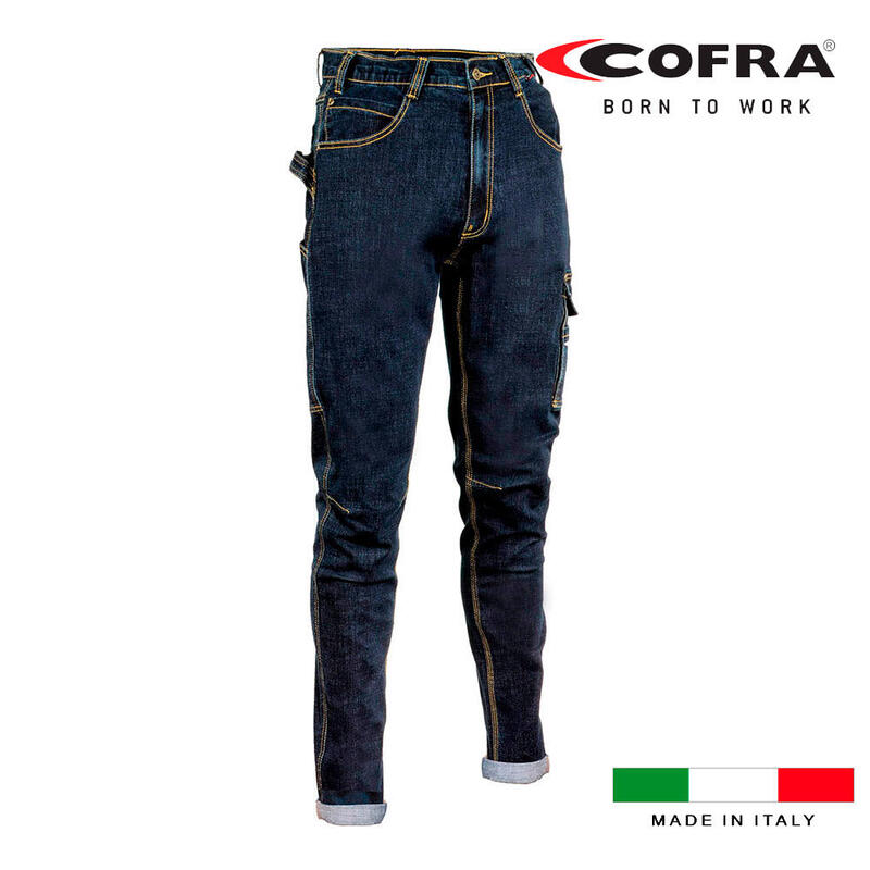 Pantalon Vaquero Cabries Blue Jeans Cofra Talla 58