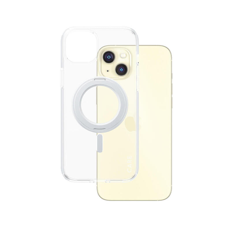 Panzerglass Care Feature Kickstand Iphone 15 Plus Silber