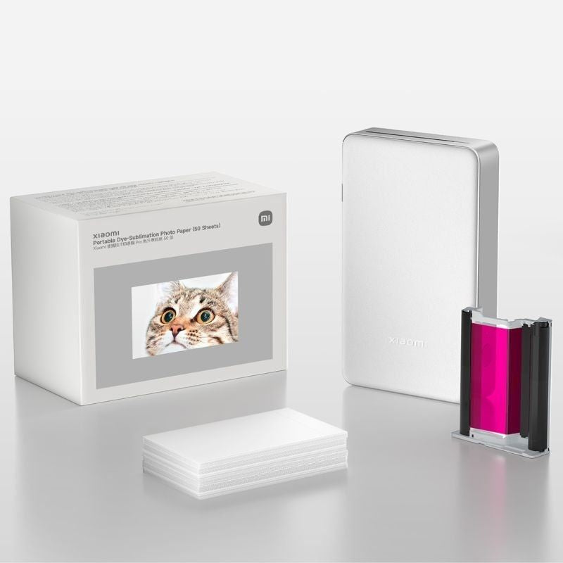 Papel Fotográfico De Sublimación Para Xiaomi Photo Printer Pro (50 Hojas)