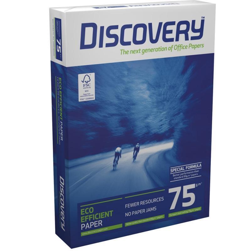 Papel Xero Discovery A4 De 75 G / M2, 500 Hojas