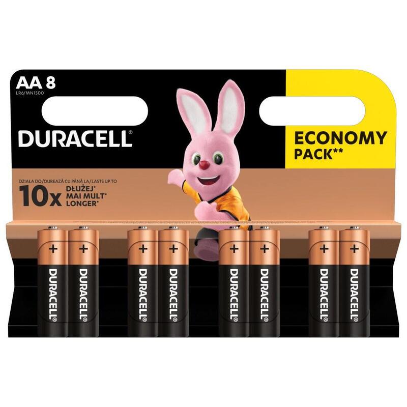 Paquete De Pilas Aa Duracell X 8