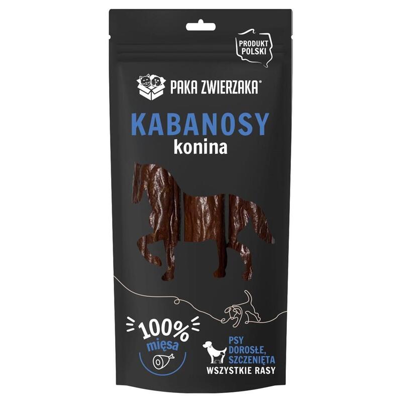 Paquete De Salchichas De Caballo 3 Uds. (80g)