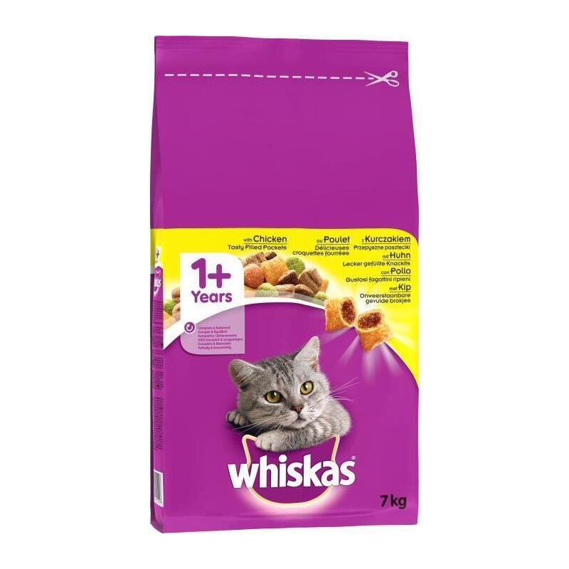 Para Gatos Adultos Pepitas De Pollo Whiskas 7 Kg
