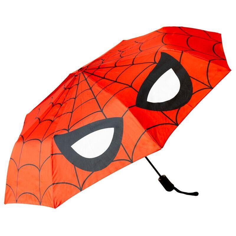 Paraguas Plegable Automatico Spiderman Marvel