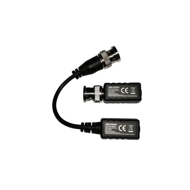 Pareja De Baluns De Solo Video Hikvision Para Cat5 O Cat6. Versión Eco