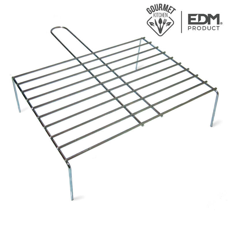 Parrilla Con Pie Simple 30x27cm Edm