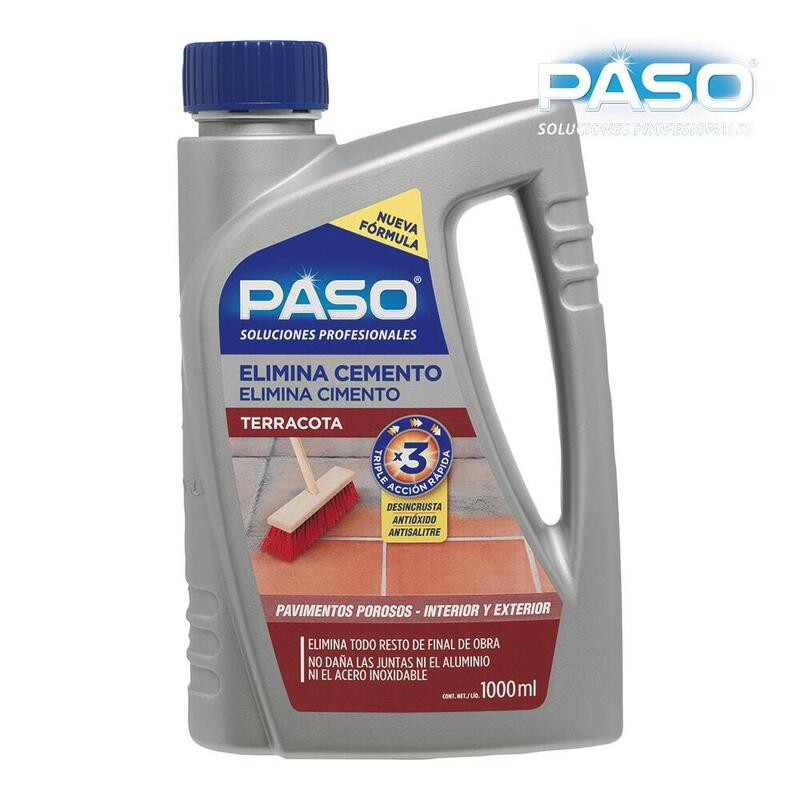 Paso Eliminador De Cemento Terracota Poroso 1l 700111