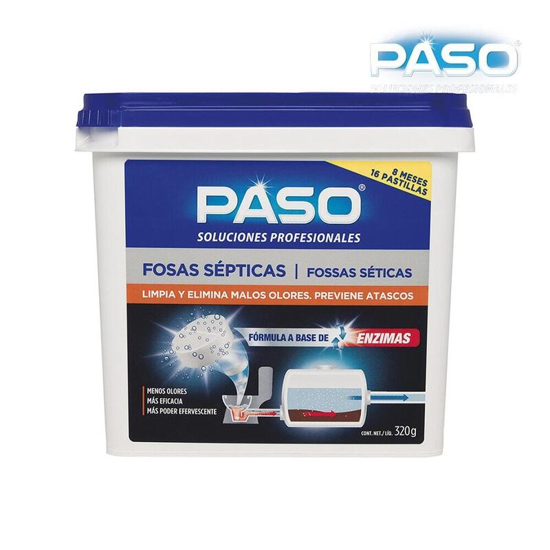 Paso Fosas Septicas 16 Pastillas. 705018