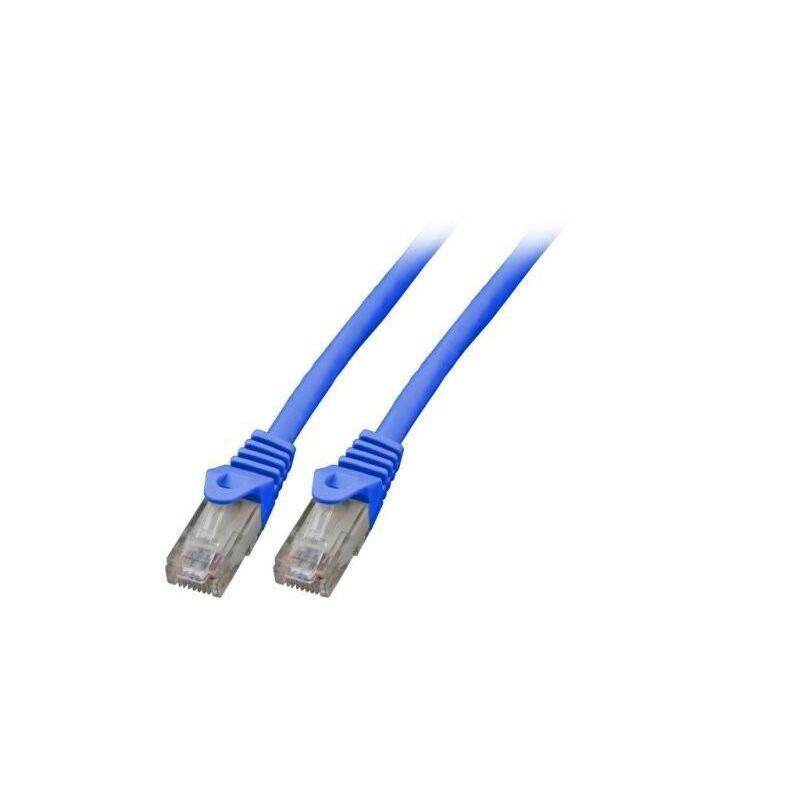 Patchkabel Kat6 Utp, Bl, 0,5m, Halogenfri, 2x4xawg24
