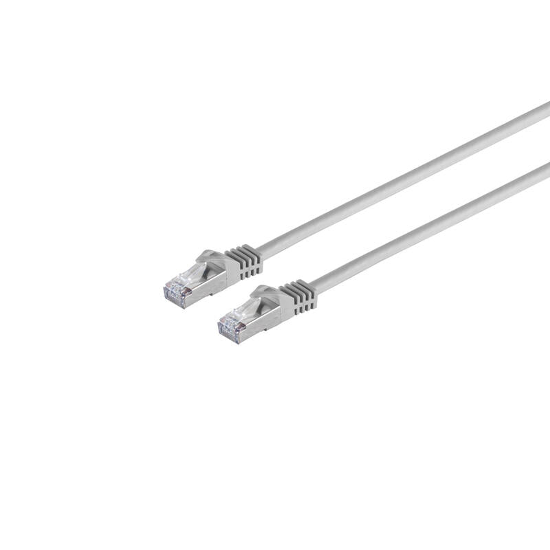 Patchk.Cat7/6a S/Ftp 2m Grey Rj45 Halogenfrei (Lszh)