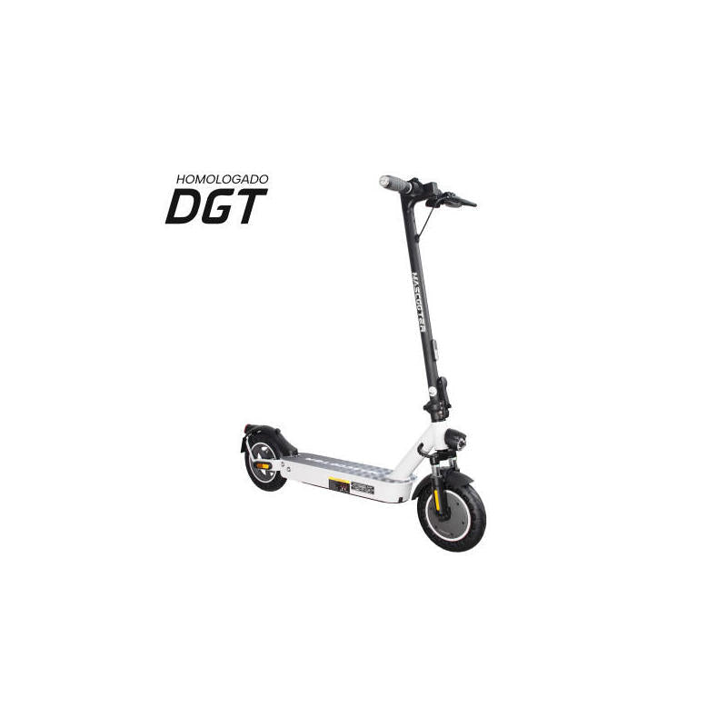 Patinete Electrico Mascooter S2 Motor 400w - Homologado Dgt - Autonomia Hasta 30km - Carga Maxima 100kg - Ruedas 10" -