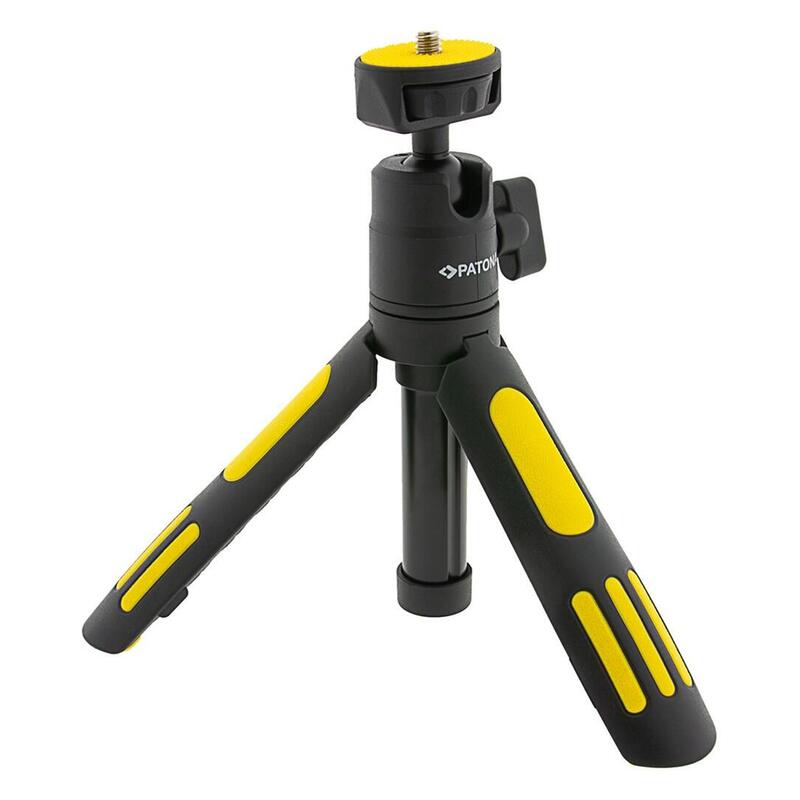 Patona Premium Trípode Ajustable Con Soporte Para Smartphone Negro, Amarillo