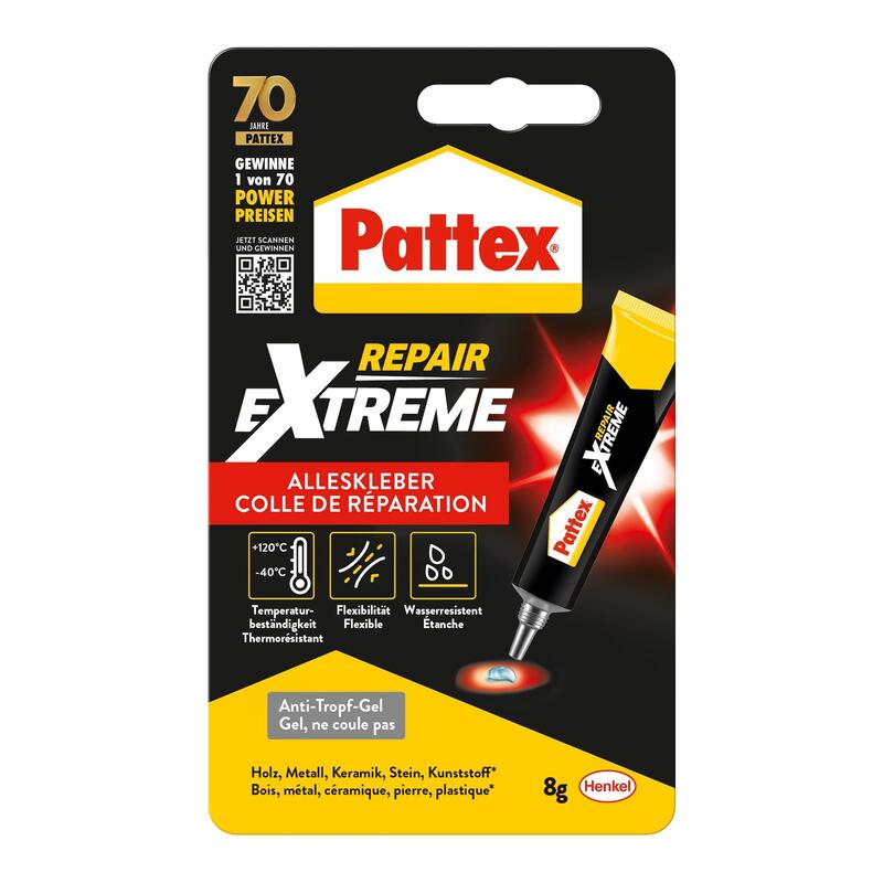 Pattex Alleskleber, Repair Extreme, Tube Con 8g
