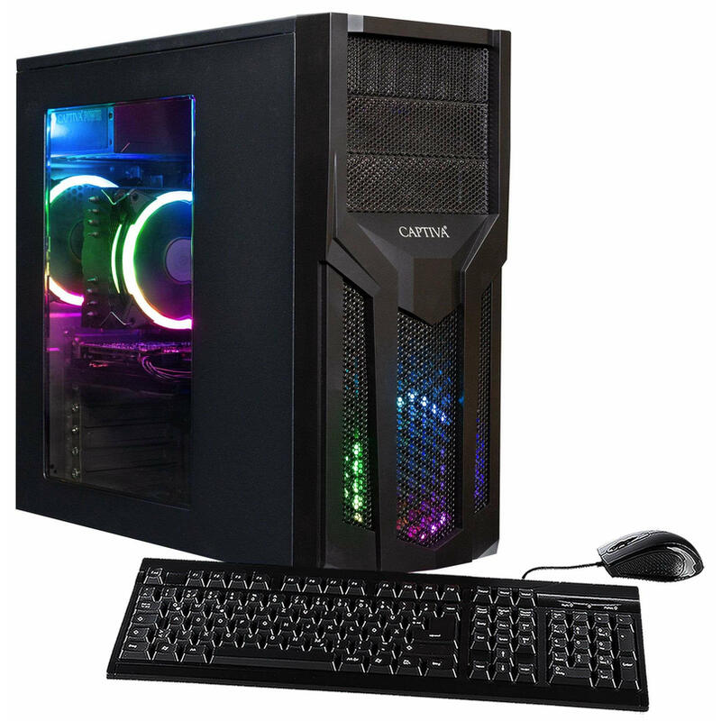 Captiva Power Starter R80-018 Tft Bundle Amd Ryzen 7 16 Gb Ddr4-Sdram 1 Tb Ssd (80018)