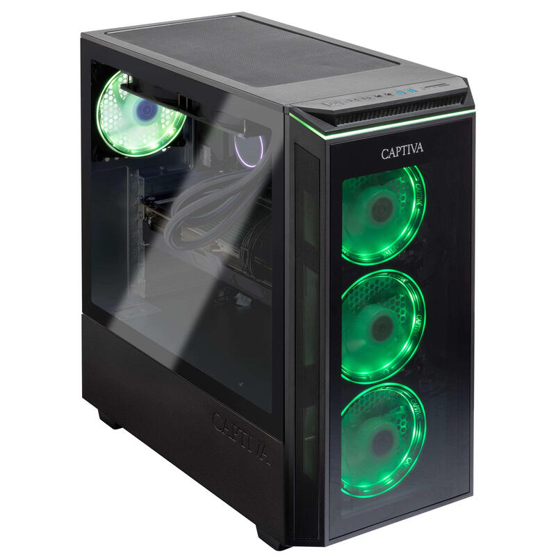 Captiva Highend Gaming I80-857 Intel Core I9 32 Gb Ddr4-Sdram 2 Tb Ssd Amd Radeon Rx 7700 Xt (80857)