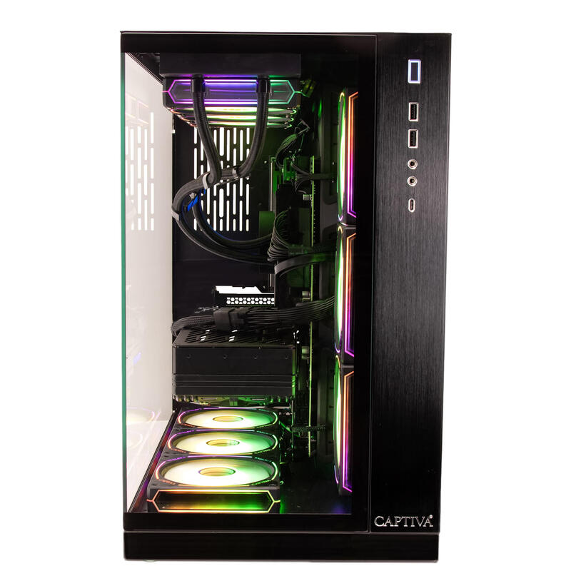 Captiva Pc Highend Gaming I90-060 (I9-14900kf Rtx5070 12gb Gddr7 Ssd 2tb 32gb Wlan Windows 11 Home