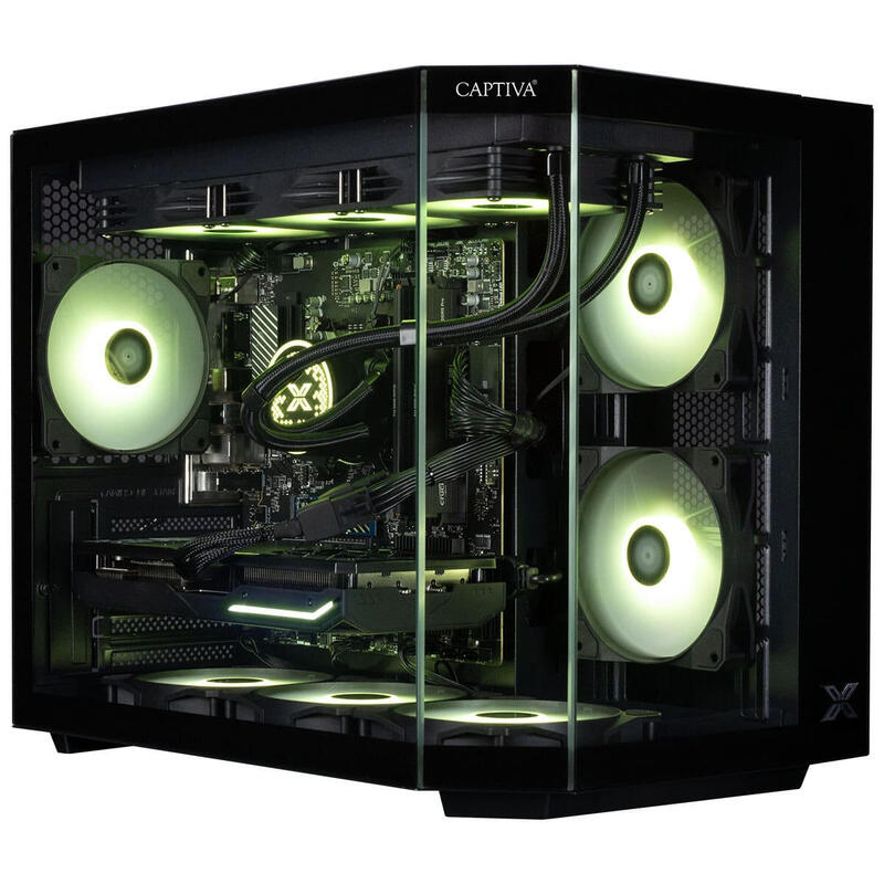 Captiva Pc Highend Gaming R89-683 Ryzen 7 7800x3d 32gb 2tb Ssd Rtx 5070ti Win11