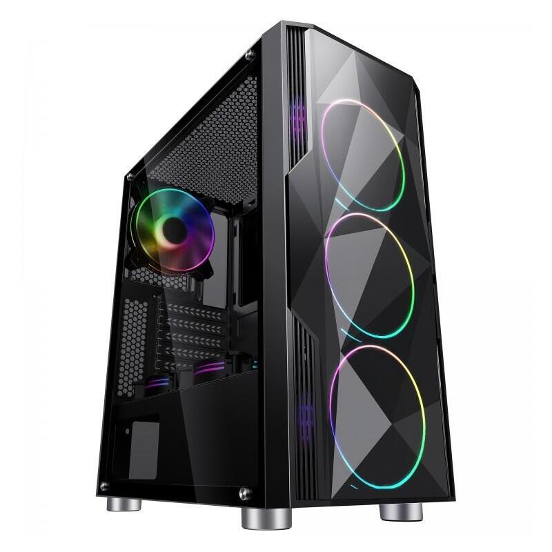 Pc Gaming Case Ms Fight Er V315 Negro