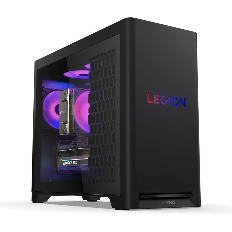Pc Gaming Lenovo Legion T5 30agb10 Ryzen 5 7600 32gb Ddr5 5600 Ssd1tb Geforce Rtx 5060 Ti 8gb Wlan+Bt Win11 Eclipse Black