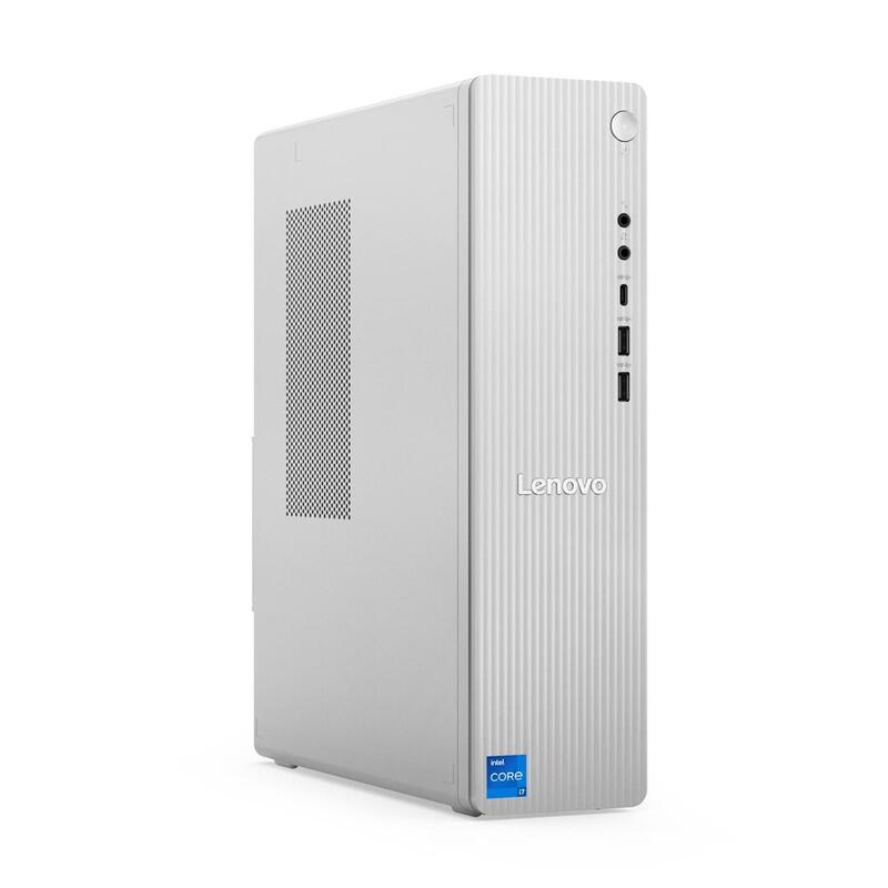 Pc Lenovo Ideacentre Tower 08irh9 I5-13420h 16gb Ddr5 5200 Ssd512 Intel Uhd Graphics Noos Cloud Grey