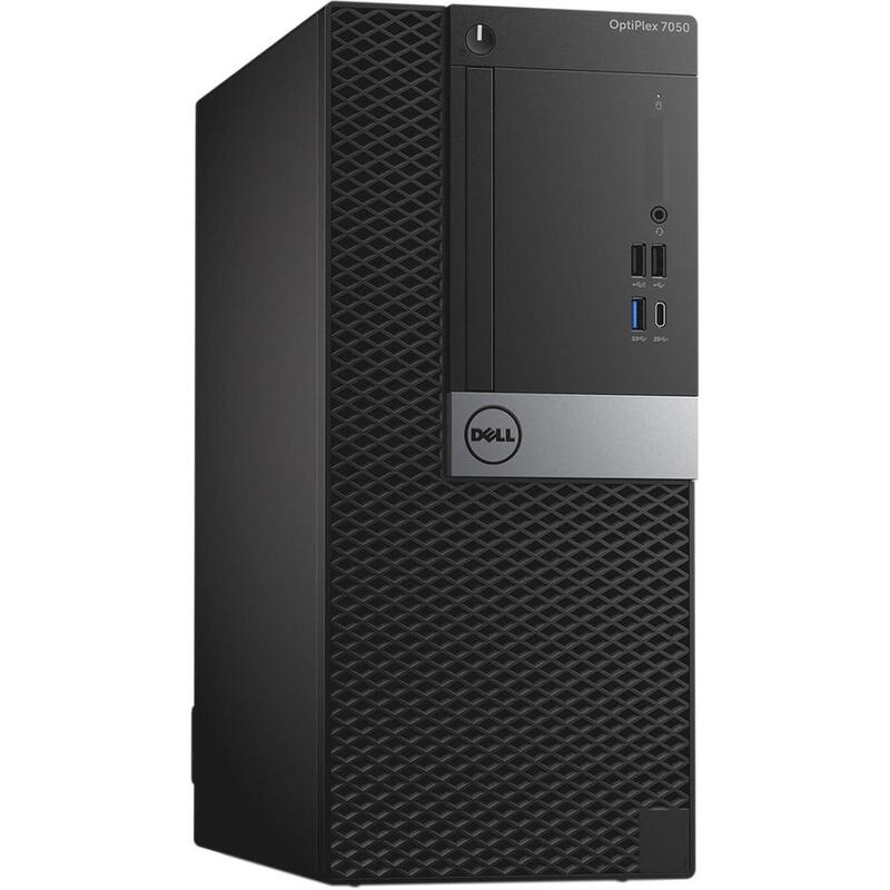 Pc Reacondicionado Dell Optiplex 7050 Mt I5-6500t 8gb 128gb Ssd + 500gb Hdd X 2 Win10pro 1 Año De Garantia