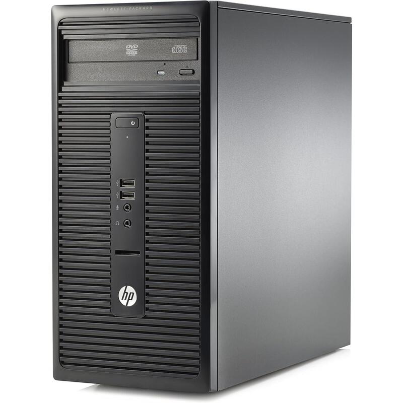 Pc Reacondicionado Hp 280 G1 Mt Intel Pentium G3250 128gb Ssd + 500gb Hdd 8gb W10p Instalado 1 Año De Garantia