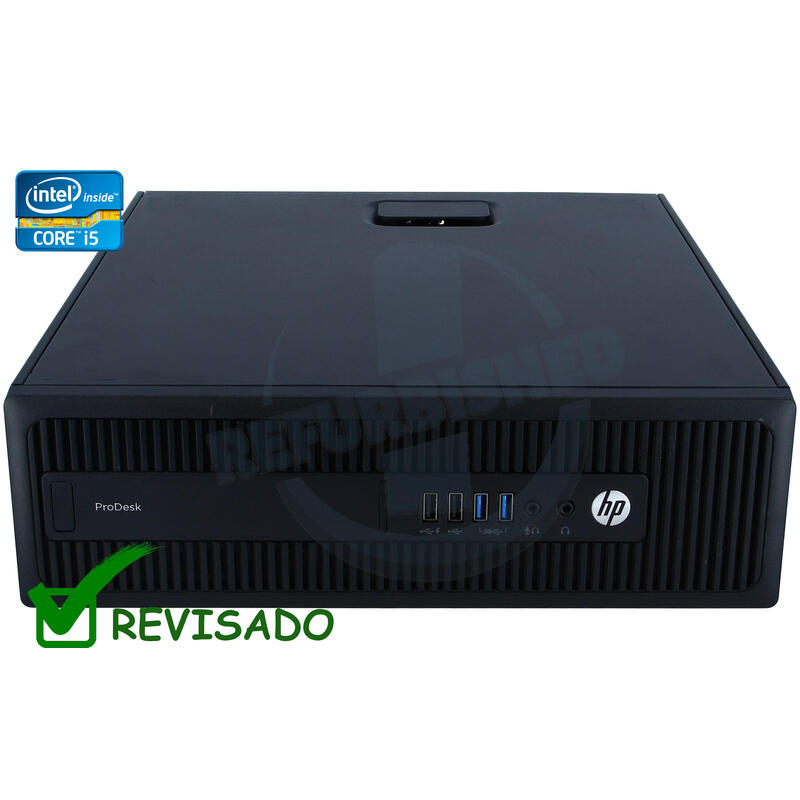 Pc Reacondicionado Hp Prodesk 600 G2 Sff I5 6500 4gb 256 Gb Ssd W10 Pro Instalado 1 Año De Garantia, Taras Estéticas