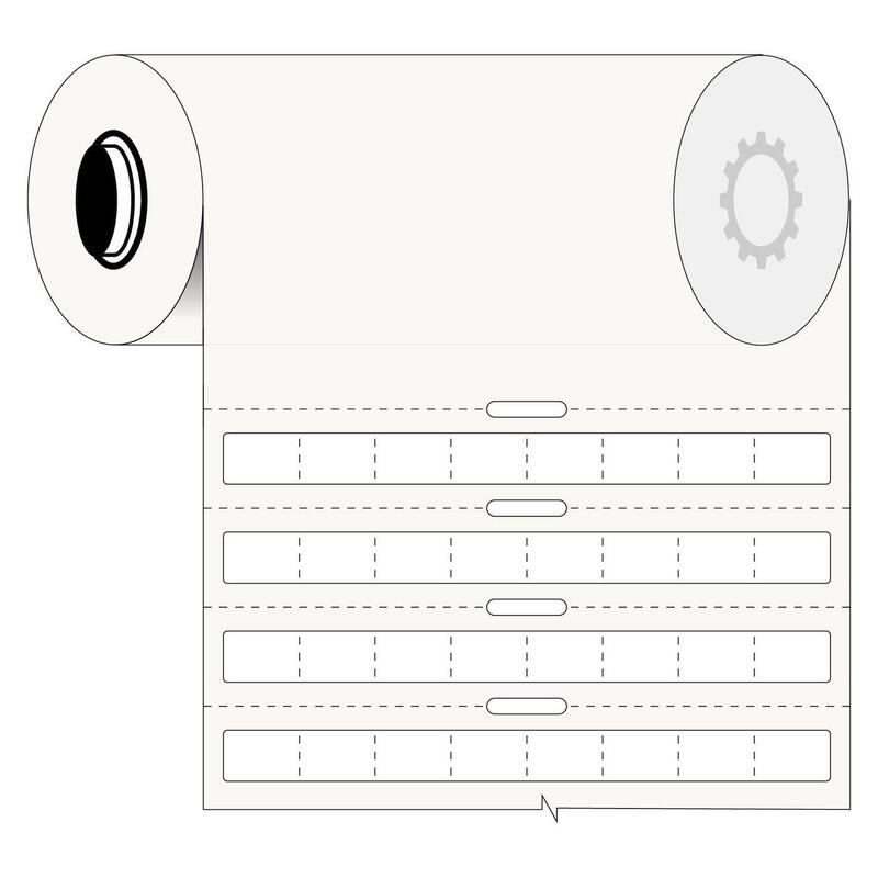 Pcr Tube Label For Bbp33/I3300/I5300 Printers