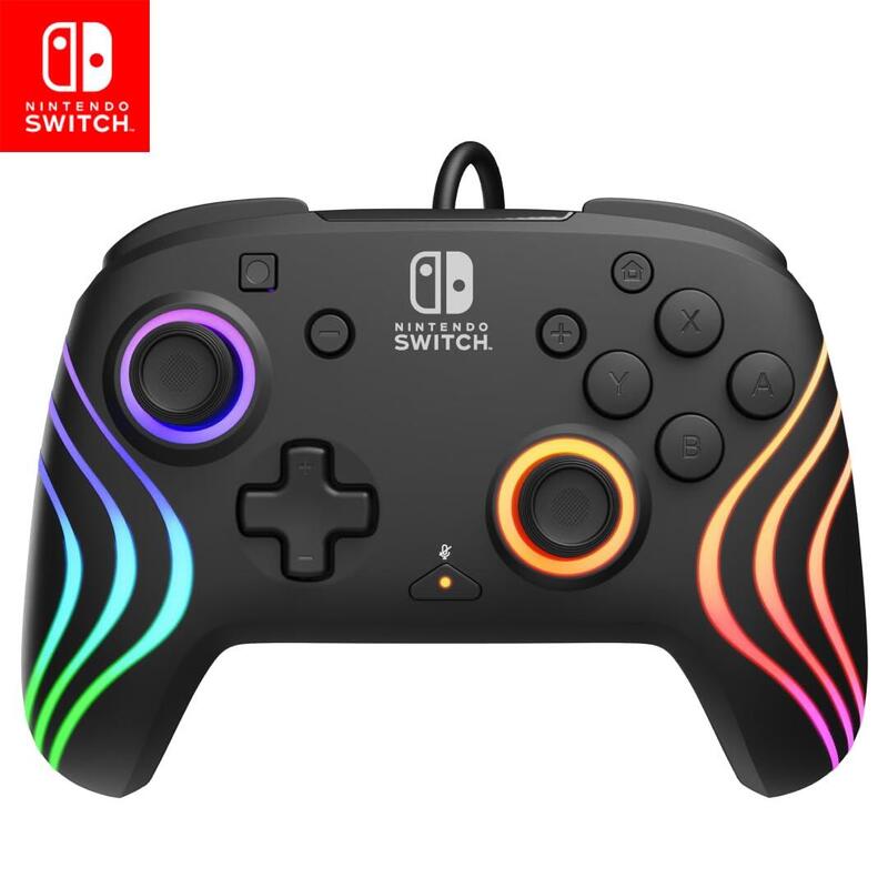 Pdp Controller Afterglow Wave Negro Switch