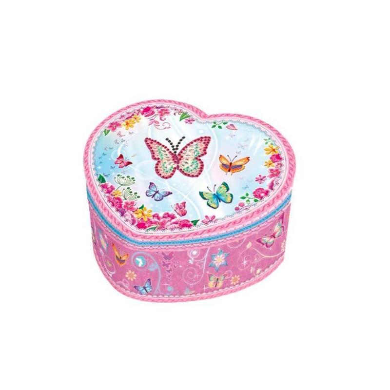 Pecoware Butterflies Hea Art-Shaped Music Box 2